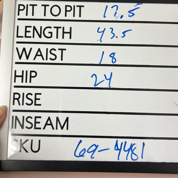 Roolee Gray and White Striped Midi Dress - Picture 8 of 8